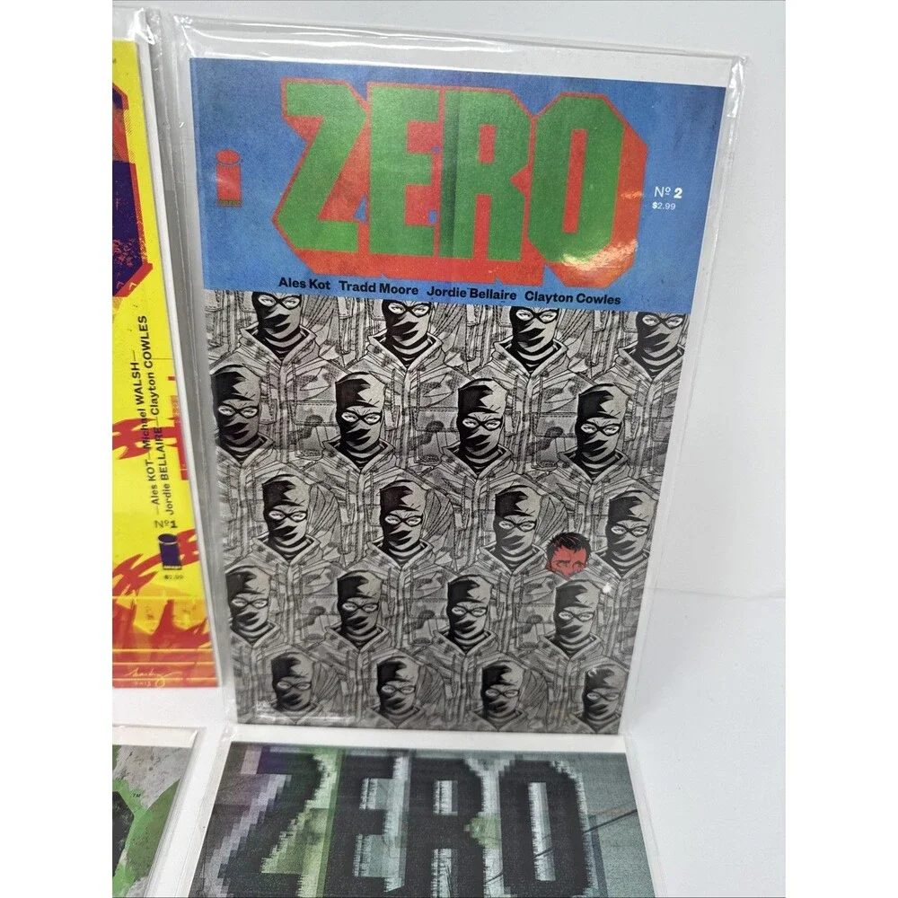 Zero Image Comic 1 2 4 5 LOT OF 4 Ales Kot Michael Walsh 2015